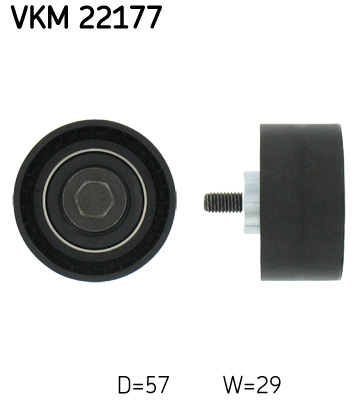 SKF Vezetőgörgő, vezérműszíj VKM22177_SKF